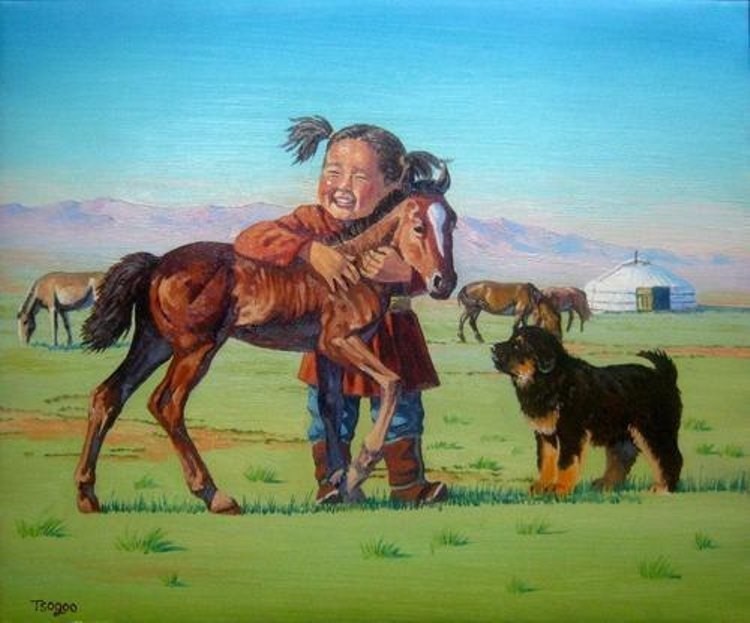 Лошадь в жизни монголов