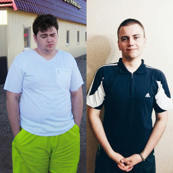 Минус 43 кг за девять месяцев! Фото до и после
