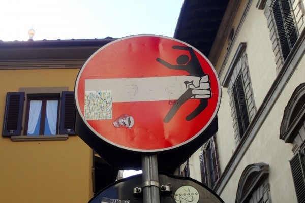 Дорожные знаки Флоренции