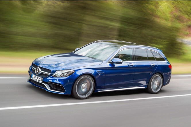 4. Самый быстрый без полного привода. Mercedes-AMG C 63 S Estate