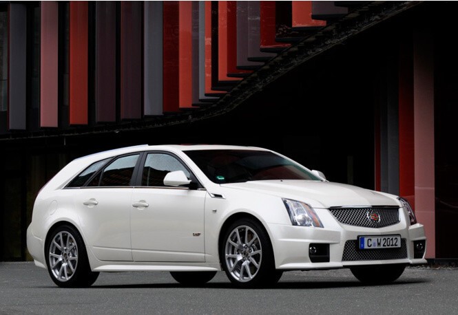 7. Кадиллак среди универсалов. Cadillac CTS-V Sport Wagon