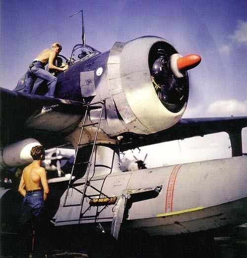 Последний катапультный самолёт американского флота Curtiss SC Seahawk