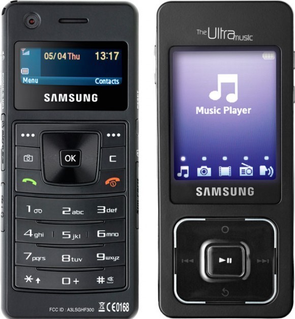 Samsung SGH-F300 — мобильник и MP3-плеер (2006 год)