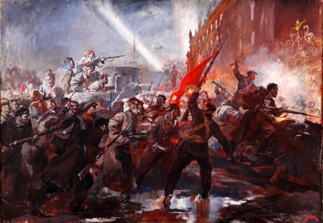 Миф 1: штурм Зимнего дворца 25-26 октября 1917 года