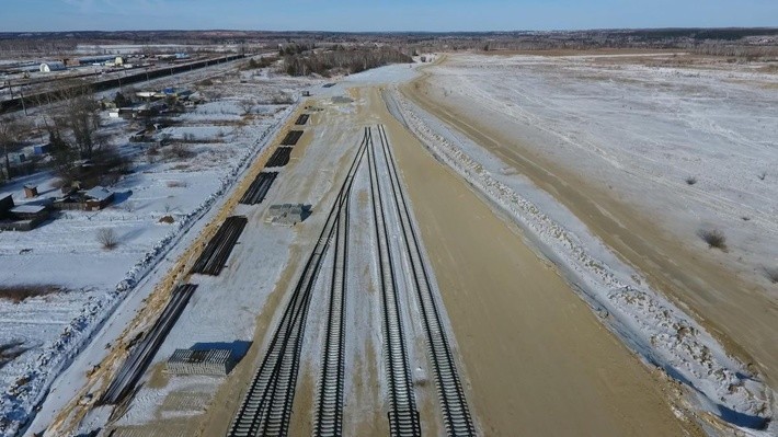 Началось строительство железнодорожного моста для доставки грузов на Амурский ГПЗ
