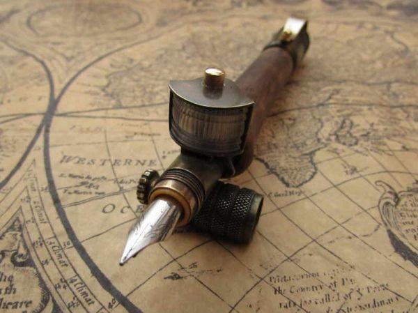 Ручка штурмана-наводчика в стиле Steampen