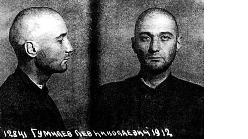 Историк и этнограф Л.Н.Гумилёв во время своего второго заключения, 1949 год.