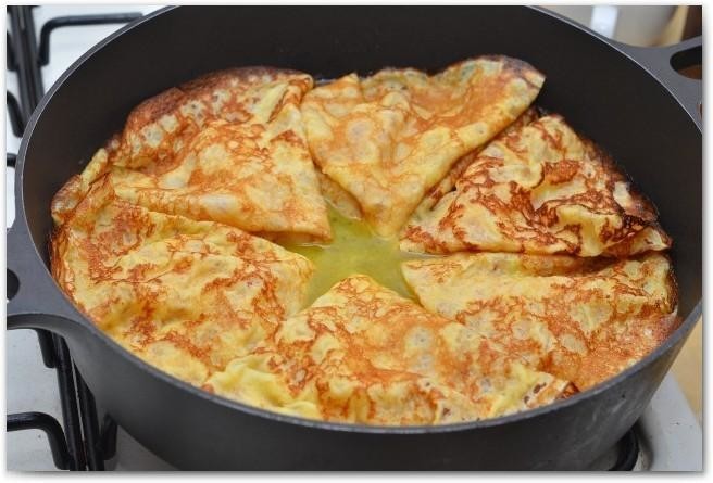 Блины "Crêpe Suzette": рецепт