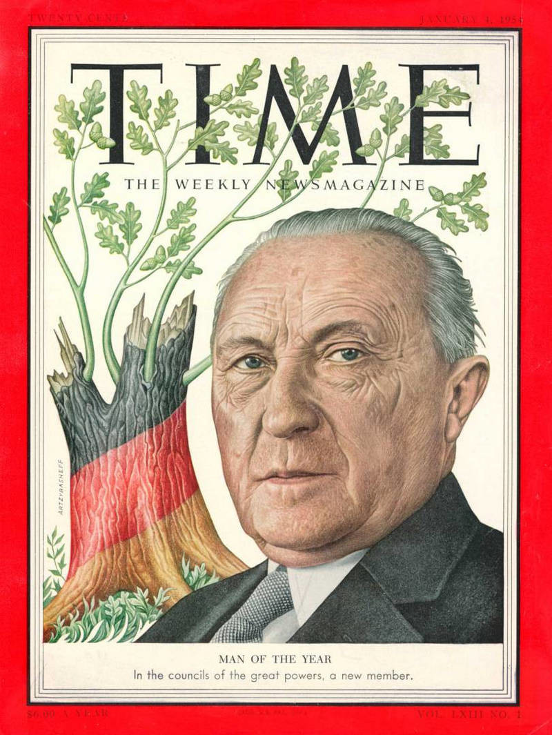 1953: Конрад Аденауэр