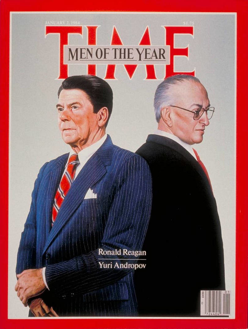 1983: Президент Рональд Рейган и Юрий Андропов