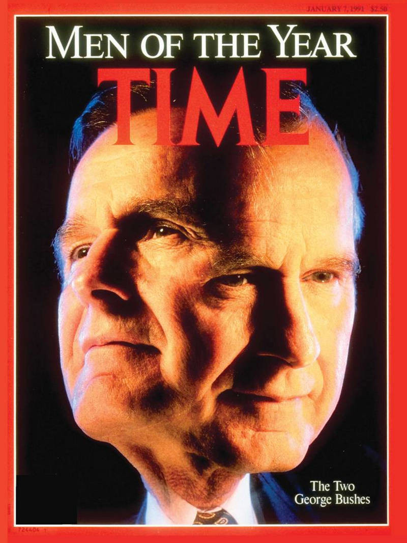 1990: Президент Джордж Герберт Уокер Буш