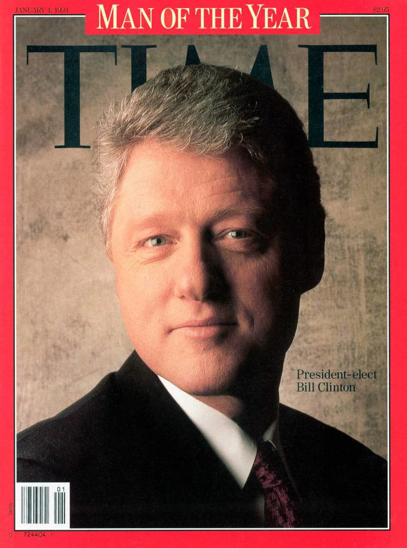 1992: Президент Билл Клинтон