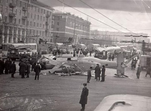 В Казани, 26 ноября 1980 года, рухнул вертолет Ка-27