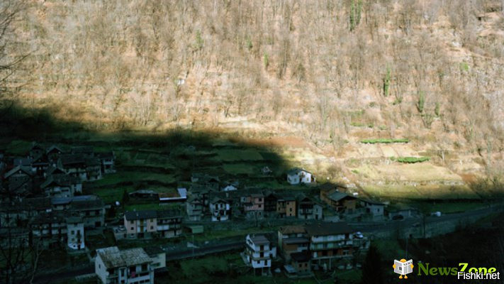 В Италии в долине между горами у границы с Швейцарией есть деревня Виганелла