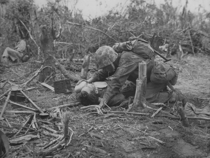 Битва за Пелелиу в фотографиях, 1944 г