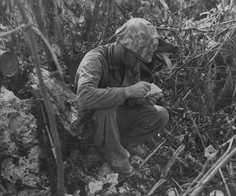 Битва за Пелелиу в фотографиях, 1944 г