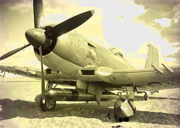 Blackburn B.37«Firebrand», огромный и бесполезный