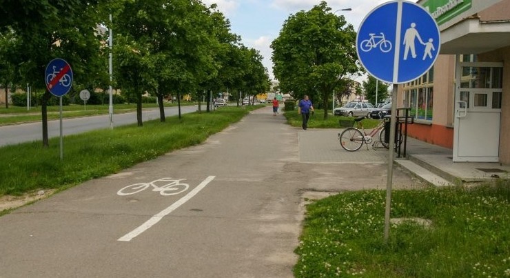Самая короткая в мире велосипедная дорожка
