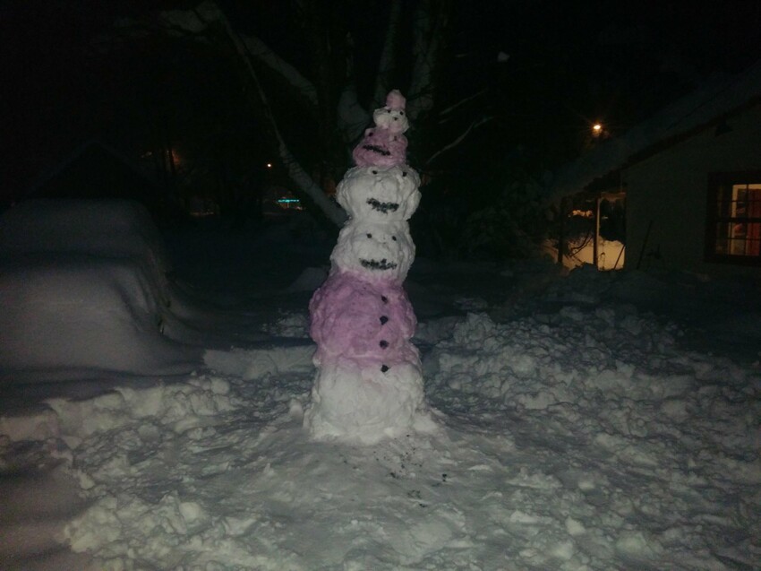 Странный снеговик 