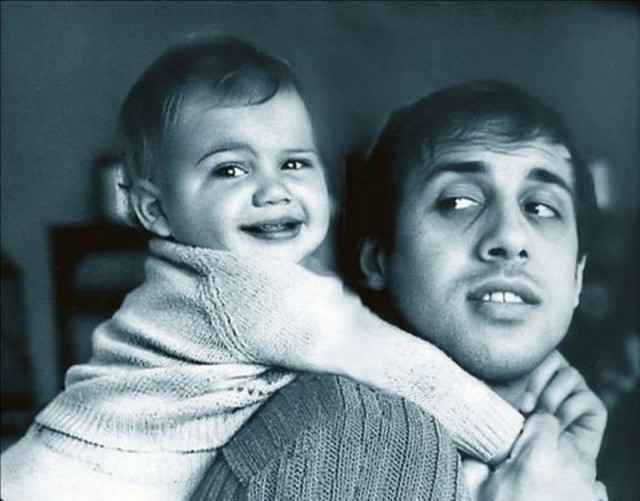 35. С сыном Джакомо в 1967 году. 