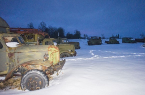 Музей ретро-автомобилей «Авто-СССР» — зимнее первопрохождение