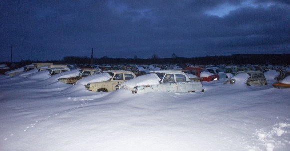 Музей ретро-автомобилей «Авто-СССР» — зимнее первопрохождение