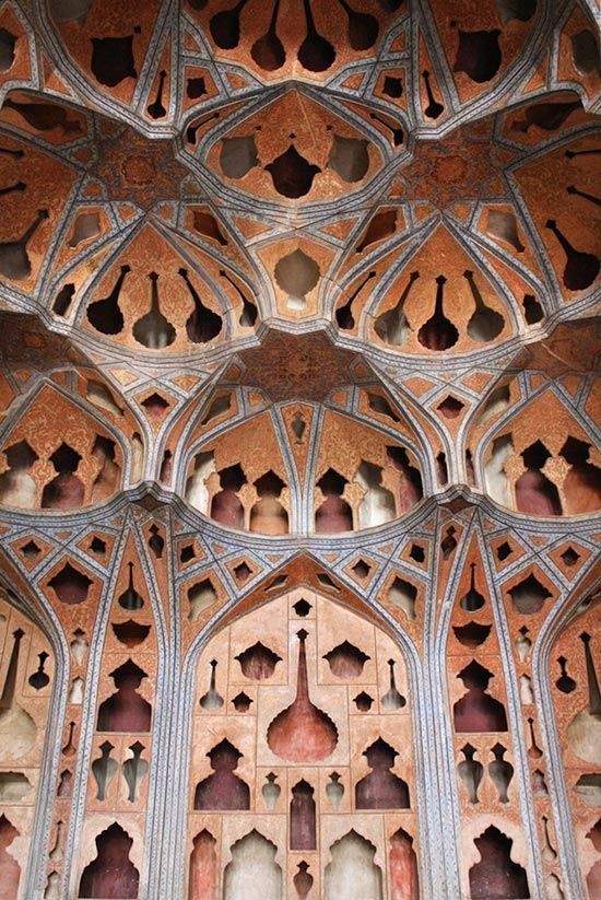 Ali Qapu - Музыкальный зал - Исфахан - Иран