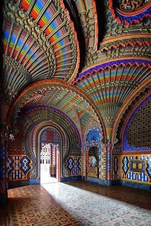  Замок Саммеццано (Castello di Sammezzano), Италия