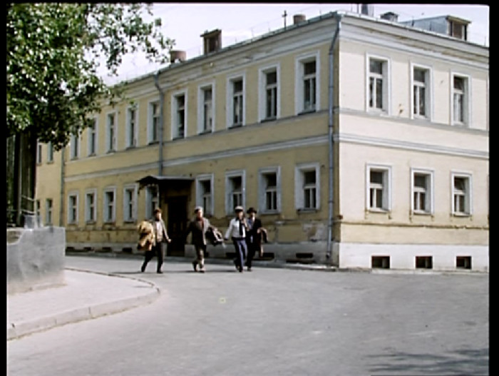 Москва в кино. Х/ф "Комедия давно минувших дней" (Мосфильм, 1980г)