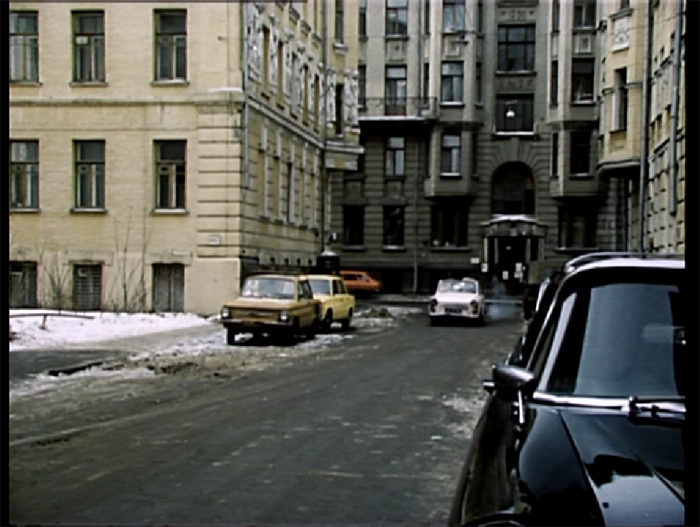 Москва в кино. Х/ф "Комедия давно минувших дней" (Мосфильм, 1980г)