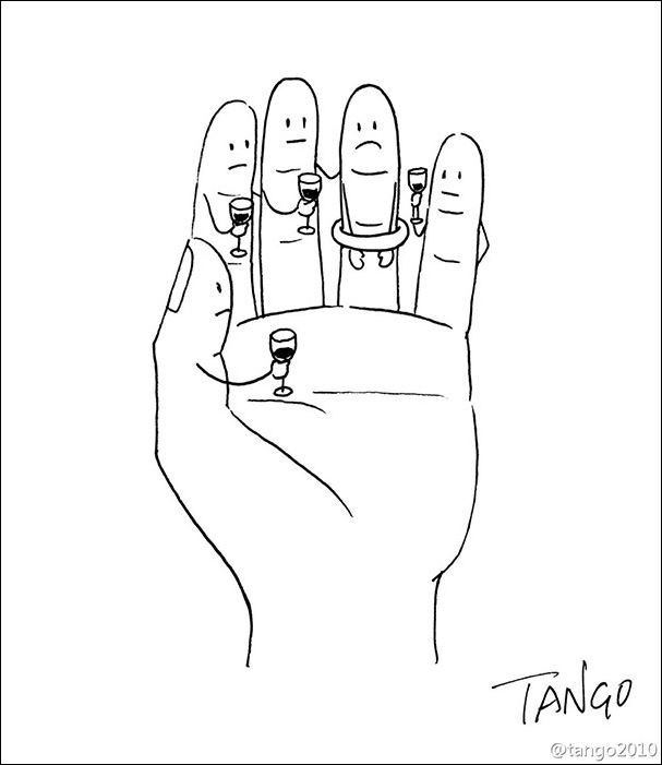 Прикольные рисунки иллюстратора Tango
