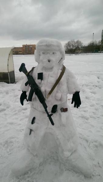 Снежный защитник 