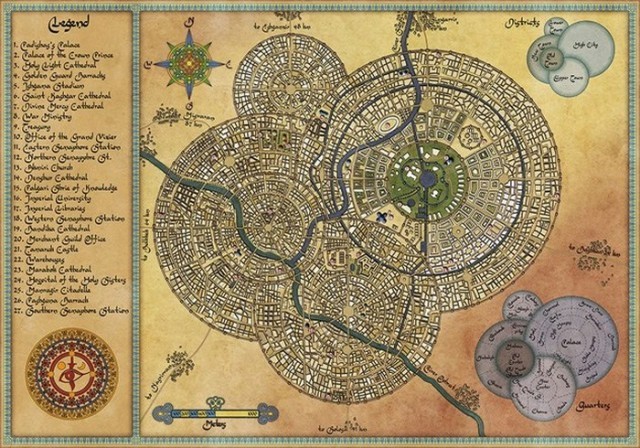 Фантастическая карта Самарканда 