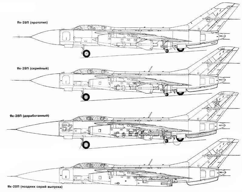 Як-28 – советский многоцелевой боевой самолет