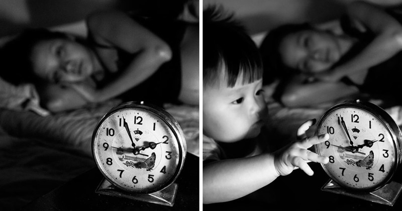 История в фотографиях: Как меняется жизнь женщины после рождения ребенка
