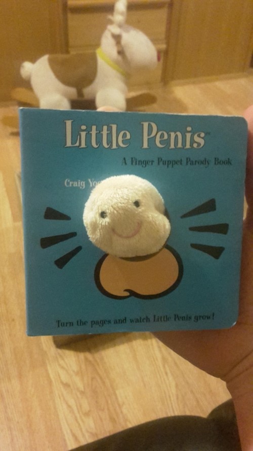Книга с игрушкой "Маленький пенис" 