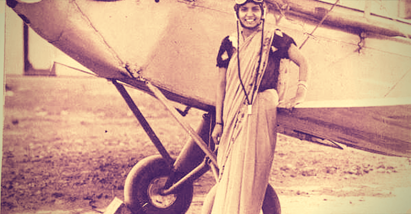 Шарла Такрал - первая женщина в Индии, получившая лицензию пилота