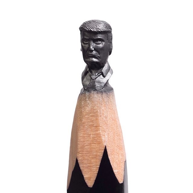 Невероятные шедевры резьбы по карандашным грифелям от Салавата Фидаи
