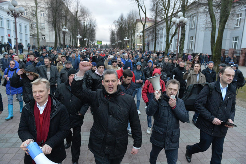«Марши нетунеядцев» — Беларусь протестует