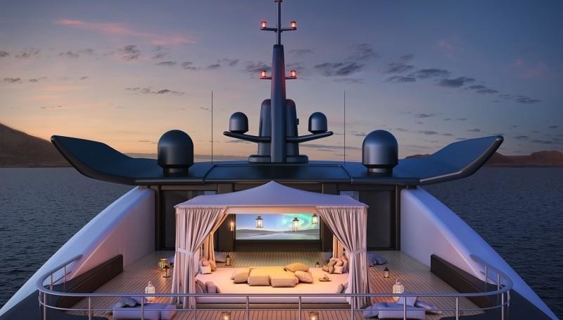 Oceano представили 120-метровую яхту Amara
