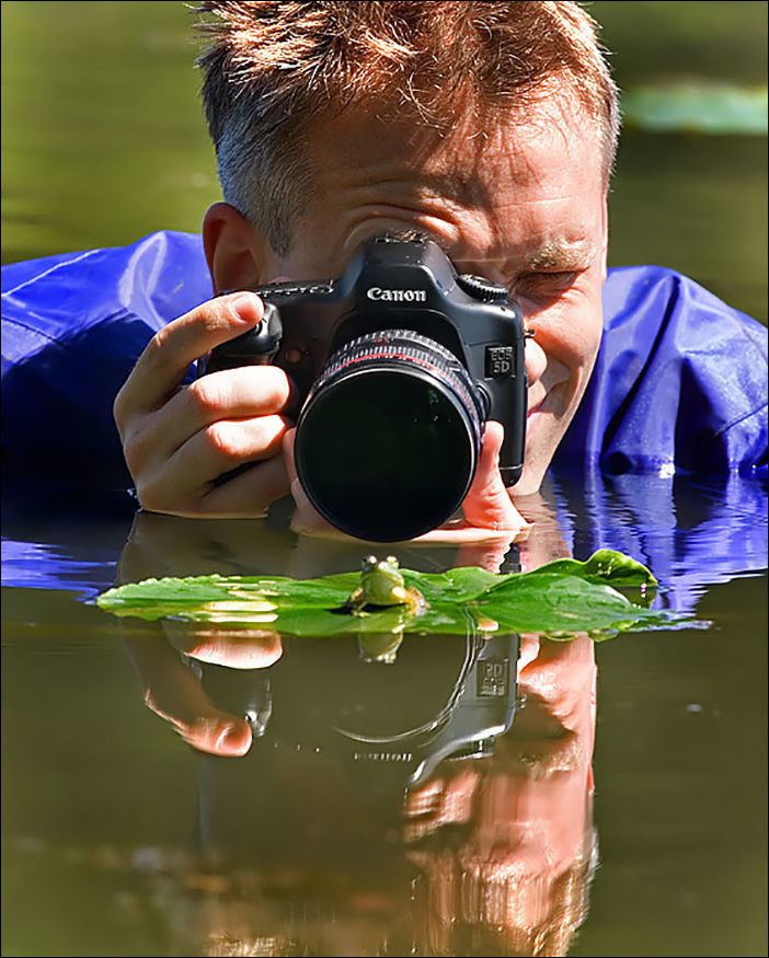 Фотограф - не простая профессия