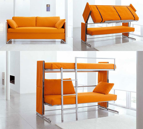 Шкаф кровать трансформер 3 в 1. Умная мебель экономящая пространство в квартире (37 фото + 1 видео)