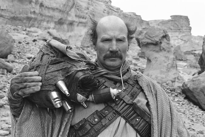 6. Питер Даймонд на съемках "Звездных войн", режиссер Джордж Лукас, 1977