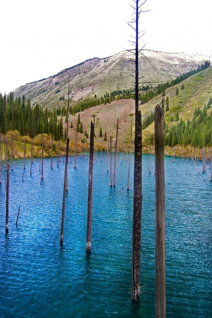 Загадки озера Каинды в Алматинской области