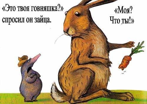 Европейская классика для детей. "Сказка про крота, который хотел узнать, кто накакал ему на голову"