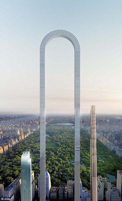 Длина небоскреба составит более 1200 метров