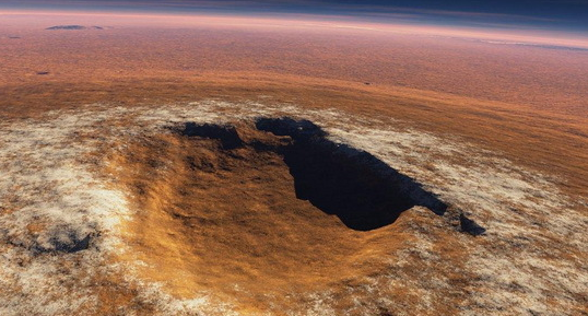 Вулкан Гора Аскрийская (Марс)