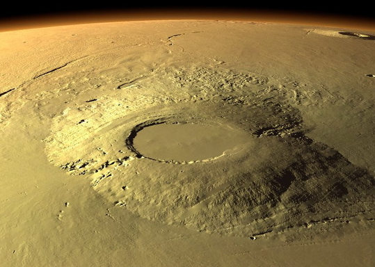 Вулкан Арсия (Марс)