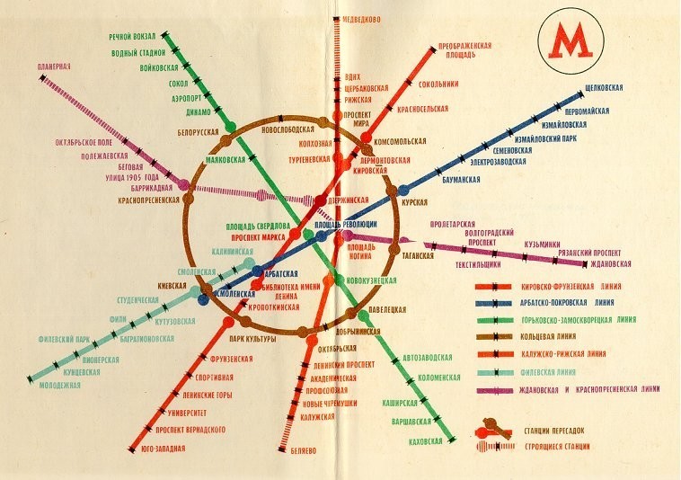 Схема за 1973 год