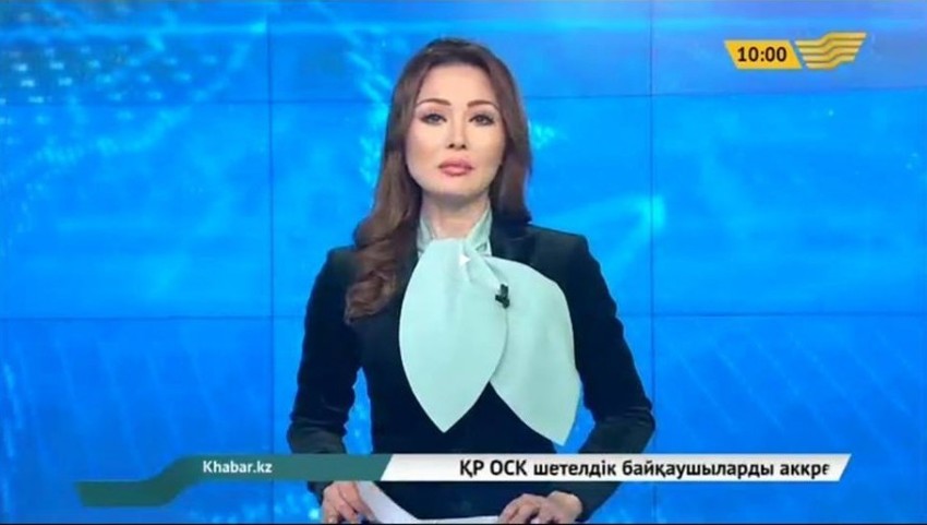2. Телеведущая канала "Хабар", Казахстан -  Асель Акбарова. У нее трое детей-подростков, но выглядит она очень молодо